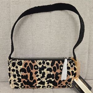 Viral Beaded Cheetah Handbag